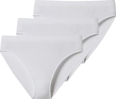 Schiesser Dames riosslip 3 pack Pure Rib