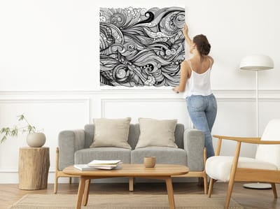 Kunstprint | Wanddecoratie | Dibond | 40 × 40 cm