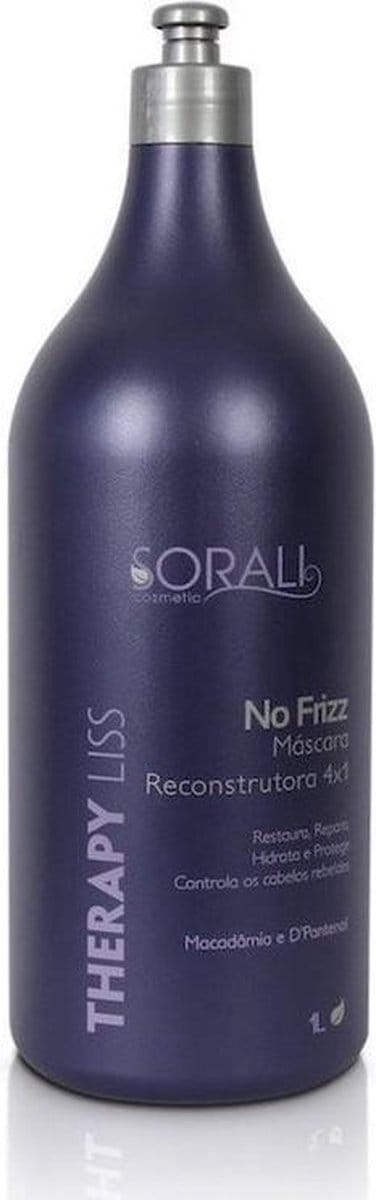 SORALI NO FRIZZ THERAPY LISS 1000ml Keratine Treatment Keratin Behandeling formaldehydevrij