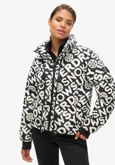Superdry Boxy Jas Zwart 2XS Vrouw