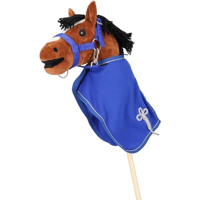 QHP - Fleecedeken Hobby Horse - Kobalt Blauw