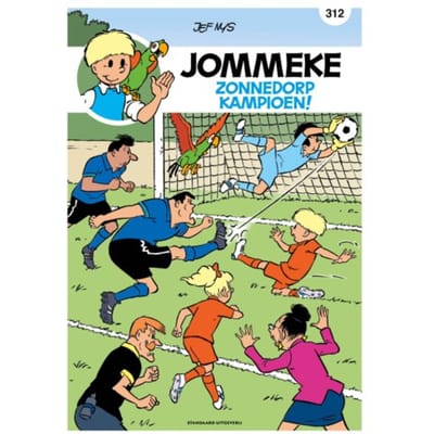Zonnedorp Kampioen! - Jommeke Strip - Kristof Berte