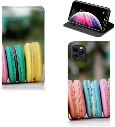 Apple iPhone 11 Pro Max Flip Style Cover Macarons