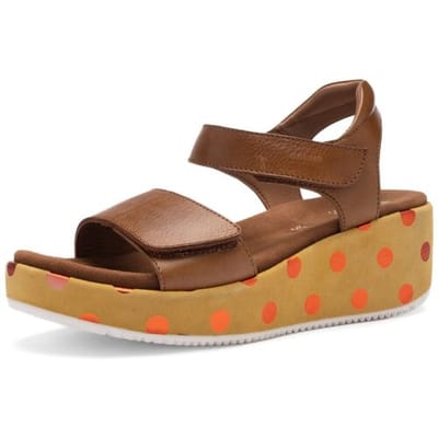Sandalen met sleehak Ara -