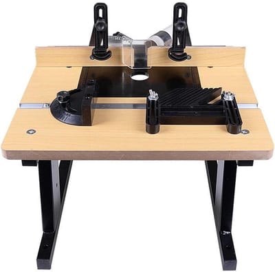 Houtbewerkings Tafel - Freestafel Router - Houtbewerking Projecten - Universele Flip Board - 43x40x33CM - Zwart