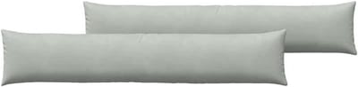 Bankkussens Set - Lange Kussens - Comfortabel Zitten - Afneembare Hoezen - 200x40 cm - Groen