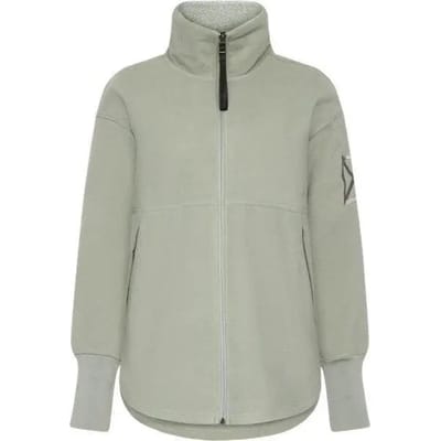 Didriksons RONJA WNS FULLZIP Dames Outdoorjas - Wilted leaf
