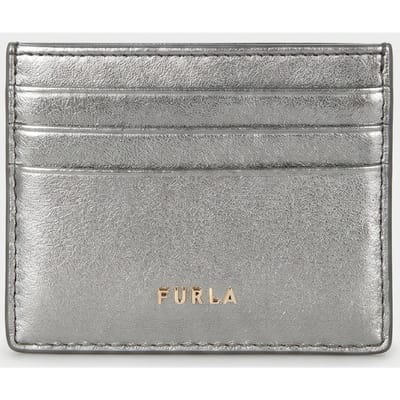 Furla Classic Credit Card Case Dark Grey Taglia: OS | Borse Outlet | Donna | Grigio