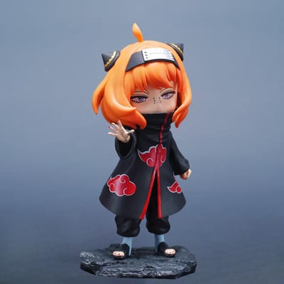 17,5 cm/6,89 inch Anime NARUTO Figuur Anya Forger Cosplay Pain Actiefiguren PVC Beeld Collectie Model Speelgoed Cadeaus black