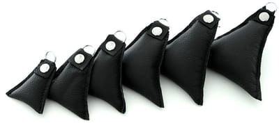Kiotos Leather - Lederen Balzak Gewichtjes - 6 stuks