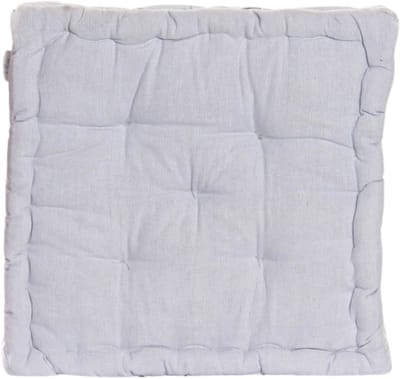 Items Vloerkussen Kenya - Lila - katoen - 40 x 40 x 8 cm - Extra dik grond zitkussen/matraskussen