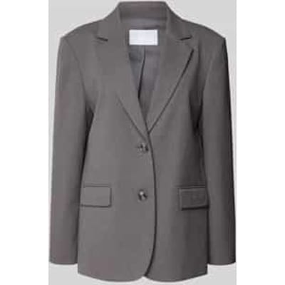 Regular fit blazer met klepzakken