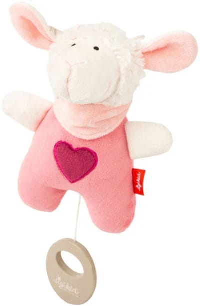 Sigikid Muziekknuffel Schaapje 17 cm - Melodie: Brahm's Wiegenlied