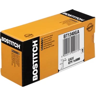 Bostitch Afwerknagels (brads) Minibrads Bt-serie Gegalvaniseerd 40mm - 18 Gauge - 5000 Stuks