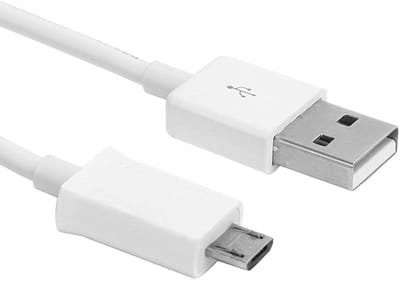 Micro-USB Kabel 1 Meter Wit – Opladen & Sync – Geschikt voor o.a. PS4 Controller - Provium