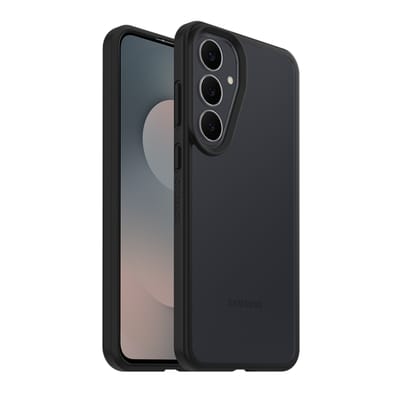 OtterBox React Hoesje Geschikt voor Samsung Galaxy S25 FE - Back Cover Transparant Zwart