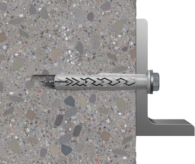 Lange schachtpluggen - Bevestigingspluggen - Metalen constructies - Drievoudige verankering - 8 x 80 mm - Roestvrij staal