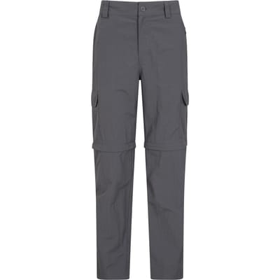 Mountain Warehouse Heren Explore Convertible Broek (Grijs)