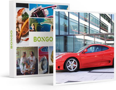 Bongo Bon -20 Minuten Cruisen In Een Ferrari 360 Modena In De Benelux- Cadeaukaart
