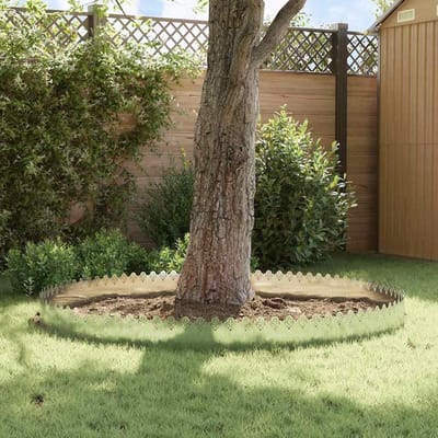 Graskanten 30 stuks - Gazonranden Metaal - Tuin Afbakenen - Verzinkt Staal - 103 cm lengte - Zilver