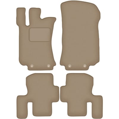 Wielganizator WLG-CARLUX Serie - Automatten - Beige - Voor Mercedes R-klasse W251 - 5-Persoons