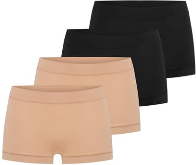 Schiesser Dames boyshort 4 pack Unique Micro