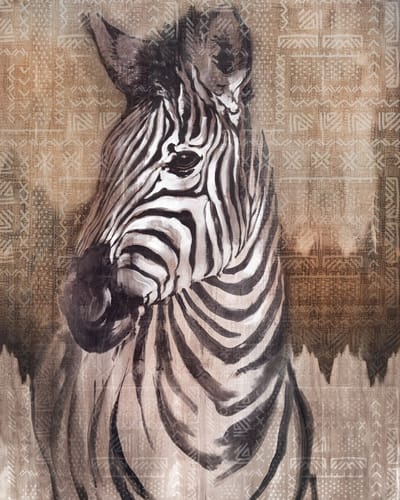 Fotobehang Zebra