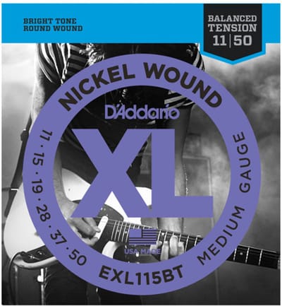 D'Addario EXL115BT Snaren voor Elektrische Gitaar (11-50) Balanced Tension