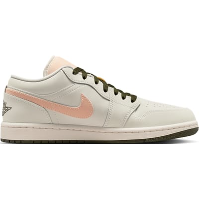 Jordan AJ1 Low Sneakers Dames - Wit - Maat 37.5 - Mesh/Synthetisch