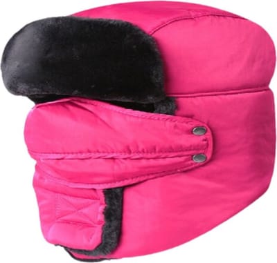 Bovista Wintermuts - Heren - Dames - Volwassenen - Muts - Ski Mask - Bivakmuts - Balaclava - Ski Masker - Wintersport - Full Face Mask - Winter Masker - Voor Winter - Roze