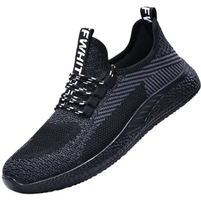Chaussures d'assurance travail anti-écrasement et anti-perforation pour hommes, légères, confortables et résistantes à l'usure, chaussures de sécurité de protection pour le travail 44