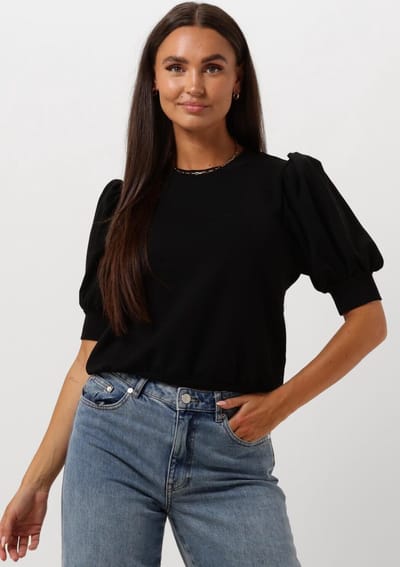 Minus Livana T-shirt Tops & T-shirts Dames - Shirt - Zwart - Maat S
