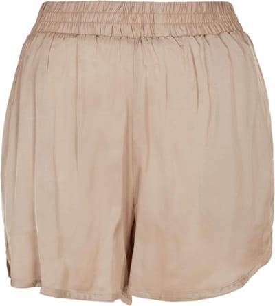 Urban Classics - Viscose Satin Resort Korte broek - S - Creme