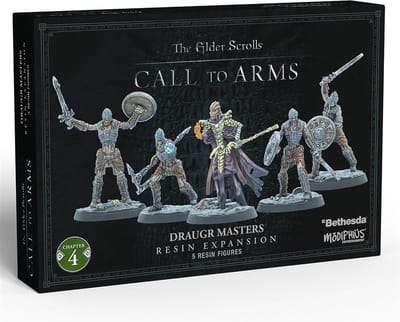 The Elder Scrolls: Call To Arms - Draugr Masters - Miniature Game - Ongeschilderd