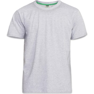 Duke Heren D555 Flyers Ronde Hals Kingsize T-shirt 2XL grijs