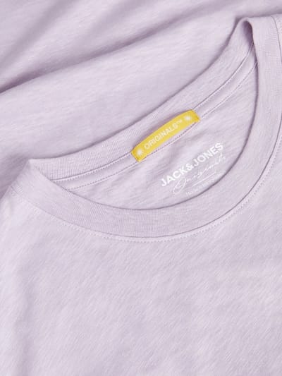 Jack & Jones - T-shirt - Maat L - Mannen - Paars - katoen