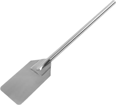 Dailygoods- Keukenmengspatel Ultralang - Roestvrij Staal - Verlengd Design - Multifunctioneel - Voor Bakken/Mengen - Ideaal voor Diepe Containers - Roerspatel