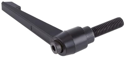 Dailygoods- Klemhendel M10 x 25/30/40/50 mm - Verstelbaar - Ergonomisch - Poedercoating - Ideaal voor klemmen - Met binnenveer - Klem