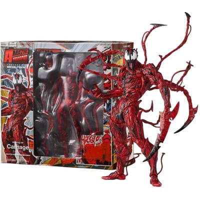 AMAZING YAMAGUCHI Venom 3 Carnage Venom: Figurine articulée Symbiote The Last Dance Hasbro Poupée modèle mobile à articulations enfants pour Jouet Cadeau Boxed