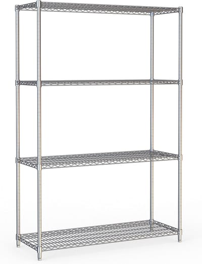 STELLING 4 LEVELS 1200 DEMONTABEL - Combisteel 7530.0010 - Horeca & Professioneel
