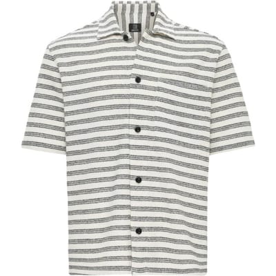 Genti Casual overhemd donker