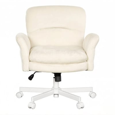HAUSS SPOLE Draaibare Eetkamerstoel Met 360 Graden Draaifunctie En Ergonomische Zitting Voor Eetkamer, Woonkamer En Slaapkamer In Beige