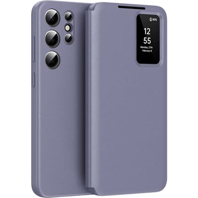 CaseBody Samsung Galaxy S24 Ultra Smart Cover Paars