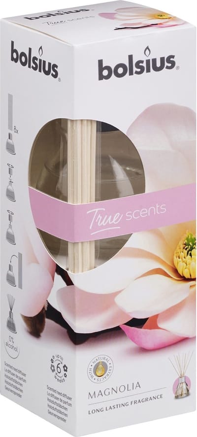 Bolsius True Scents Magnolia Geurstokjes - 45ml