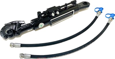 Hydraulische Topstang Cat 2-2 (550 - 776 mm) met Vanghaak, Vergrendelblok en 2 Slangen - SPH320016