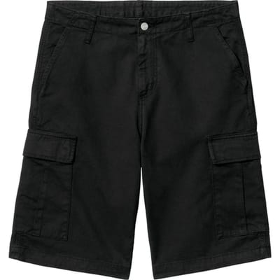 Carhartt Wip Regular Cargo Korte Broek Zwart