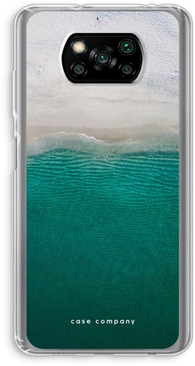 Case Company® - Hoesje geschikt voor Poco X3 Pro hoesje - Stranded - Soft Cover Telefoonhoesje - Bescherming aan alle Kanten en Schermrand