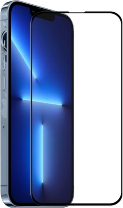 Screenprotector Geschikt voor Apple iPhone 14 pro max full cover 6D- Temperend galss- Beschermglas- Beschermglas- gehard glas- Hoge kwaliteit