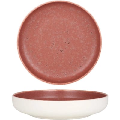 Rinart Diepbord - Rosa - Porselein - 20 cm (900cc) - set van 6