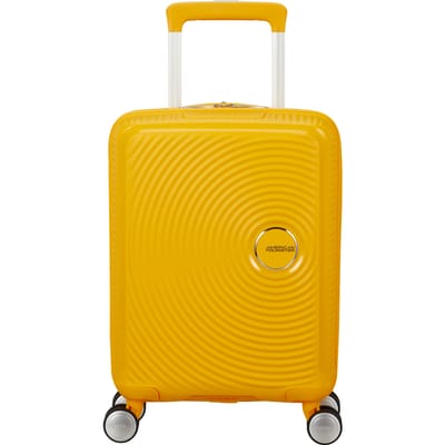 American Tourister kinderkoffer - Soundbox Mini kinderkoffer - handbagage 4 wielen - Golden Yellow - 22 l - 1.8 kg